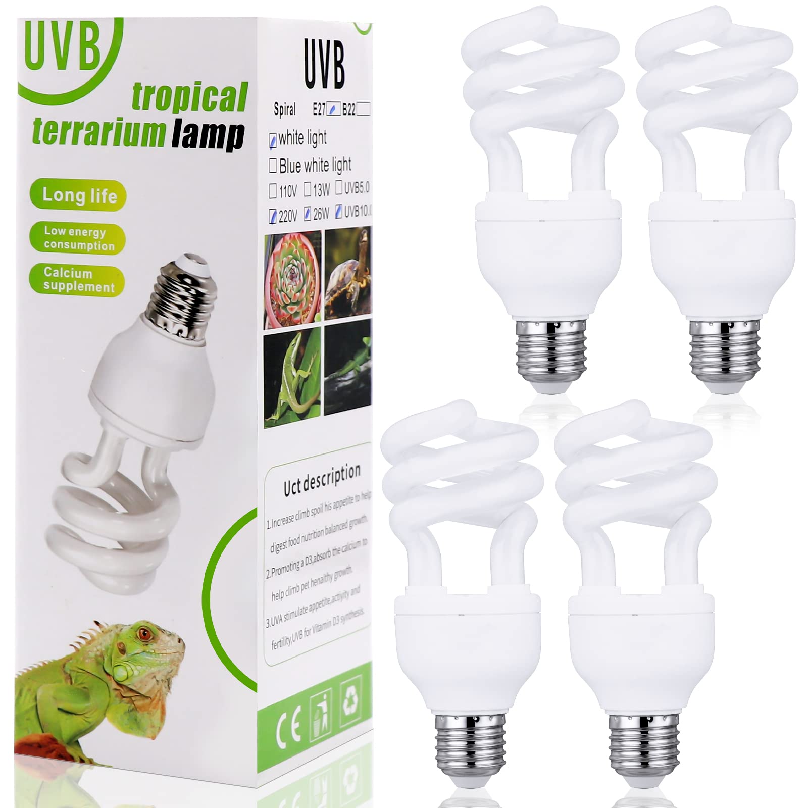Lampa UVB Reptile 10.0 26W